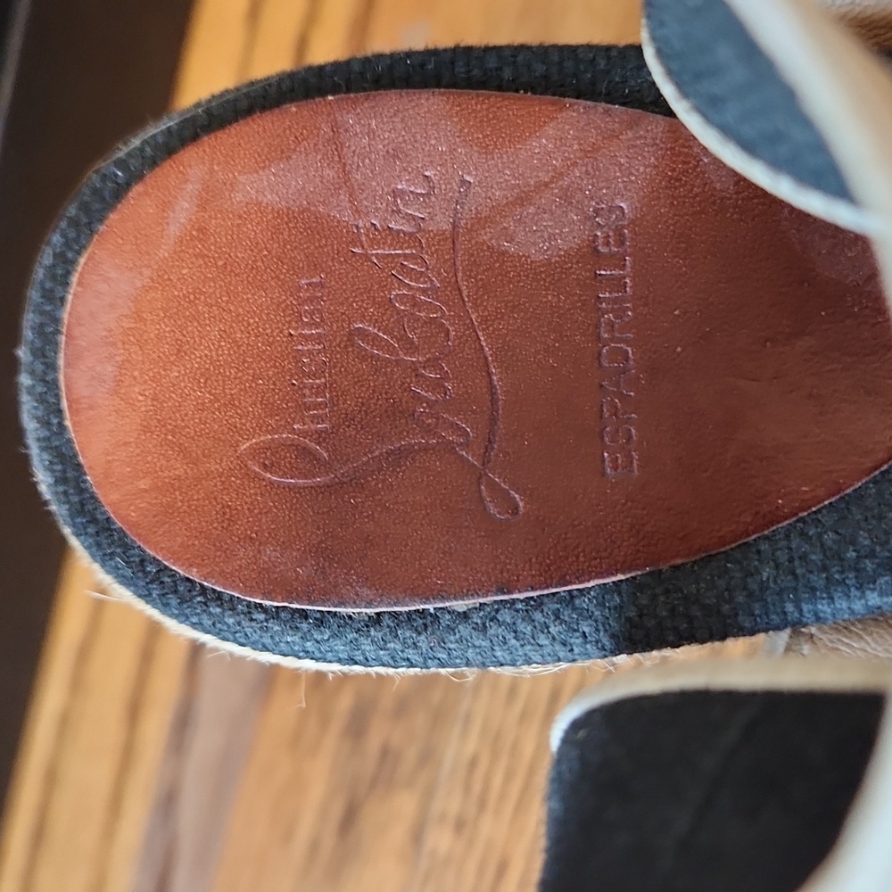 Christian Louboutin espadrilles size 36.0 - Picture 5 of 9